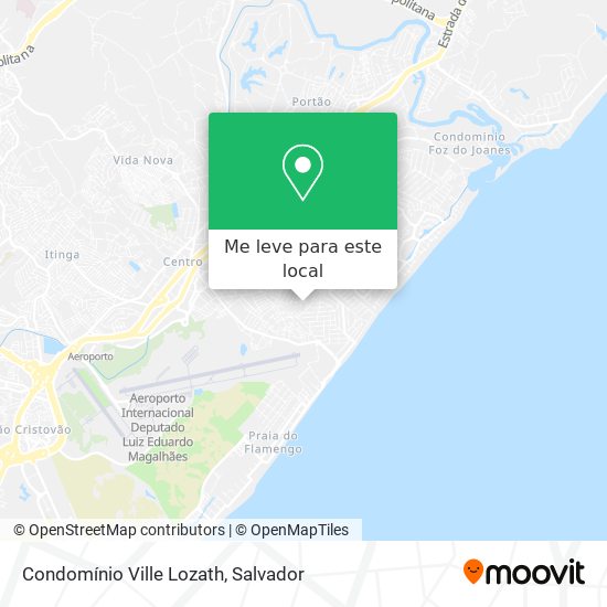 Condomínio Ville Lozath mapa