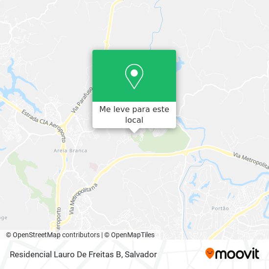 Residencial Lauro De Freitas B mapa