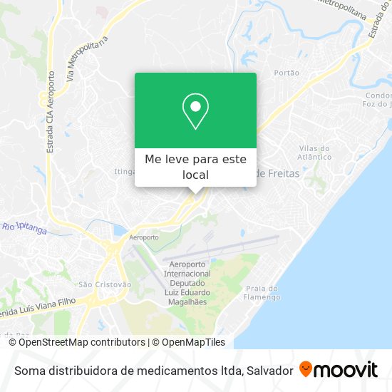Soma distribuidora de medicamentos ltda mapa
