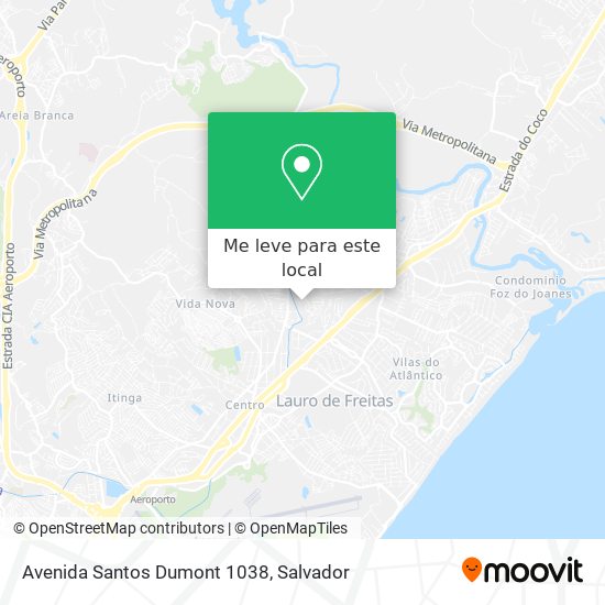 Avenida Santos Dumont 1038 mapa
