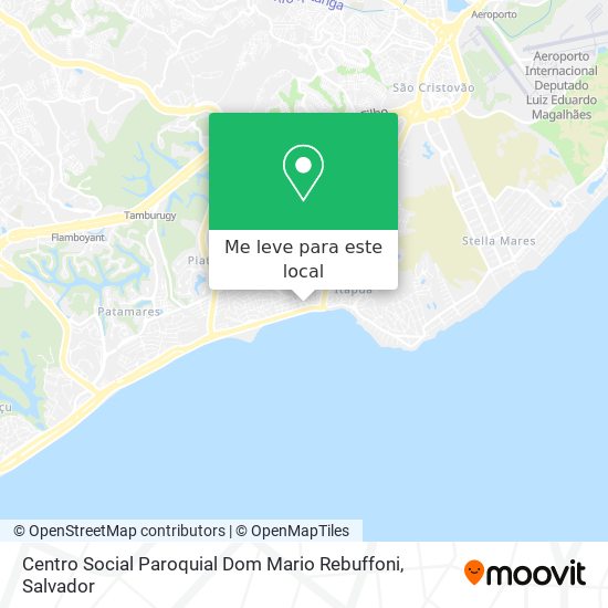 Centro Social Paroquial Dom Mario Rebuffoni mapa