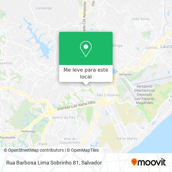 Rua Barbosa Lima Sobrinho 81 mapa