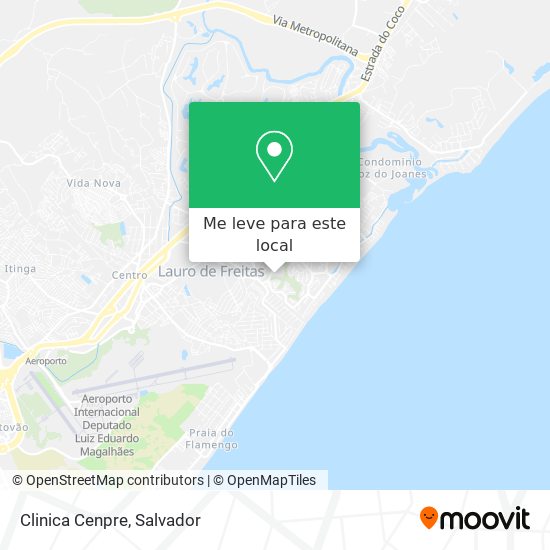 Clinica Cenpre mapa