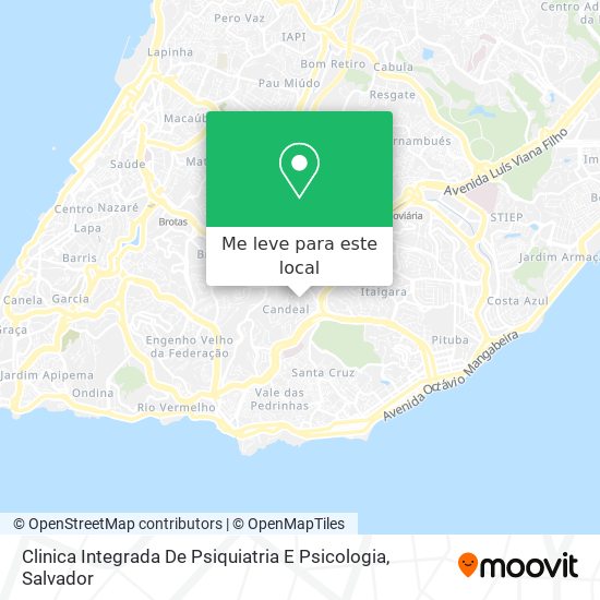 Clinica Integrada De Psiquiatria E Psicologia mapa