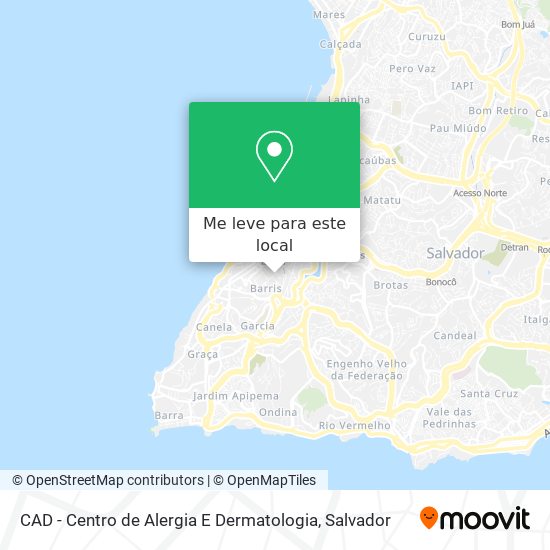 CAD - Centro de Alergia E Dermatologia mapa