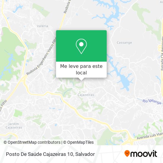 Posto De Saúde Cajazeiras 10 mapa