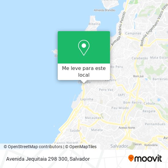 Avenida Jequitaia 298 300 mapa