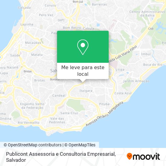 Publicont Assessoria e Consultoria Empresarial mapa