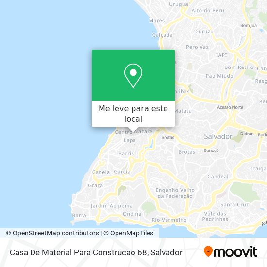 Casa De Material Para Construcao 68 mapa