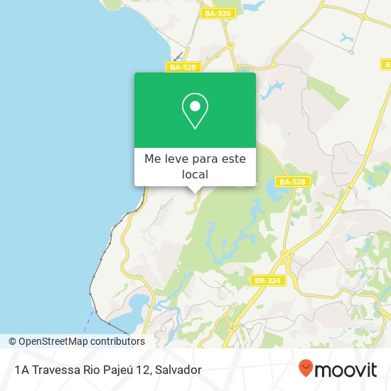 1A Travessa Rio Pajeú 12 mapa