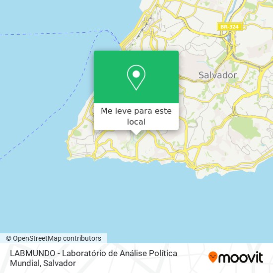 LABMUNDO - Laboratório de Análise Política Mundial mapa