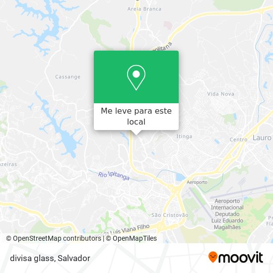 divisa glass mapa