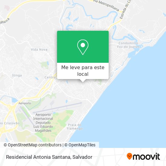 Residencial Antonia Santana mapa