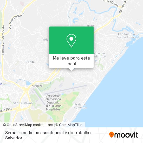 Semat - medicina assistencial e do trabalho mapa