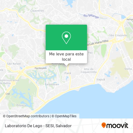 Laboratorio De Lego - SESI mapa