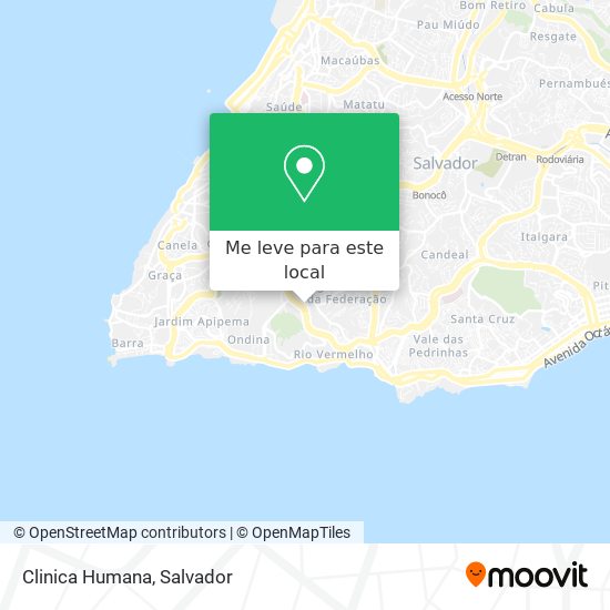 Clinica Humana mapa