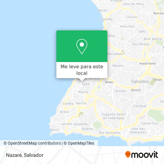 Nazaré mapa
