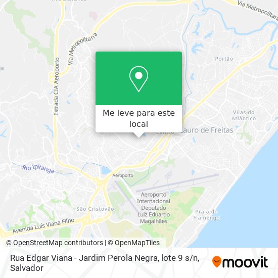 Rua Edgar Viana - Jardim Perola Negra, lote 9 s / n mapa