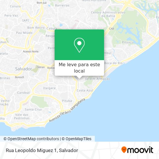 Rua Leopoldo Miguez 1 mapa