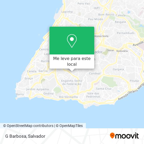 G Barbosa mapa