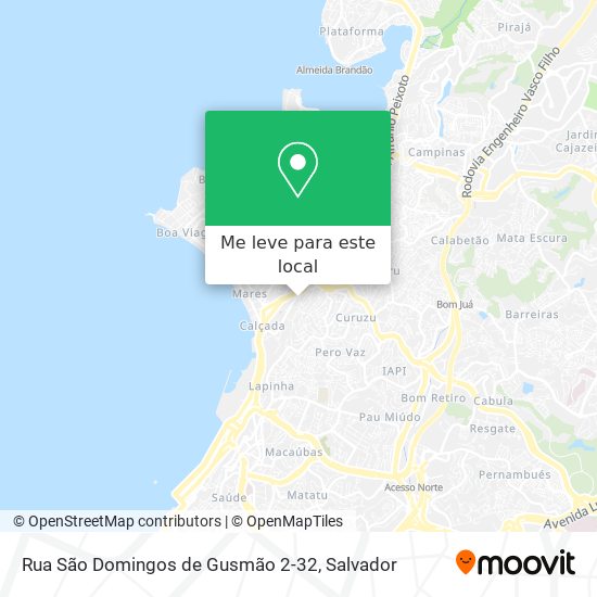 Rua São Domingos de Gusmão 2-32 mapa