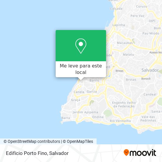 Edifício Porto Fino mapa