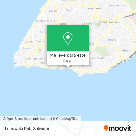 Lebowski Pub mapa