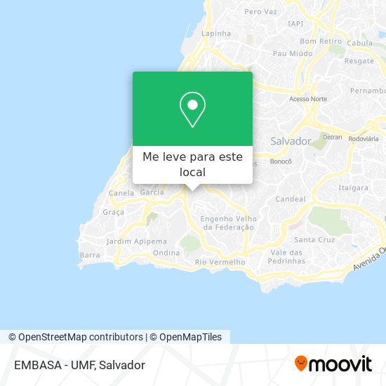 EMBASA - UMF mapa