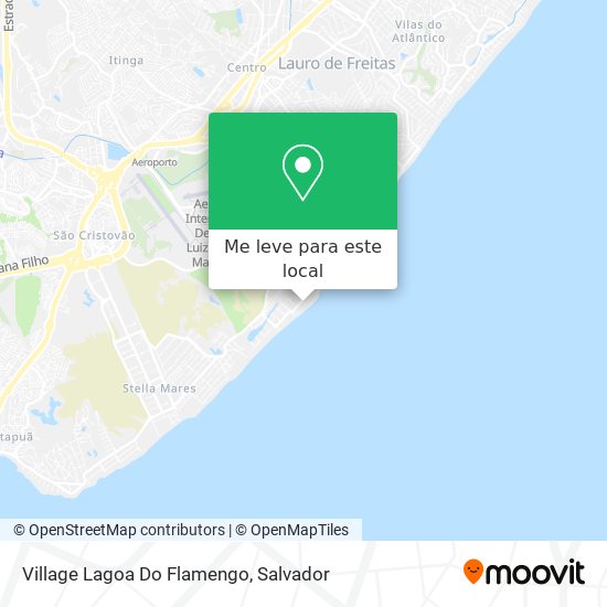 Village Lagoa Do Flamengo mapa
