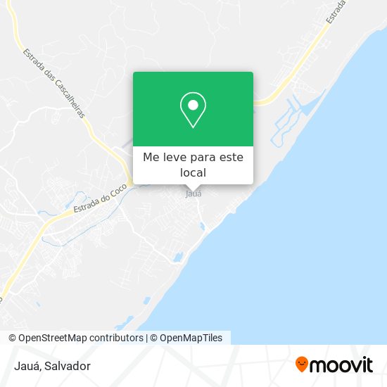 Jauá mapa