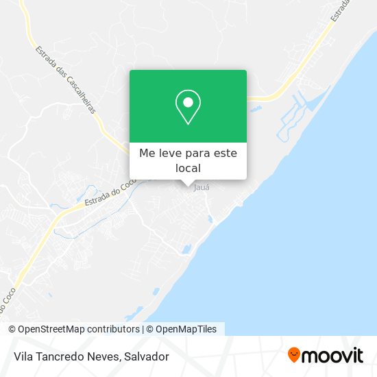 Vila Tancredo Neves mapa