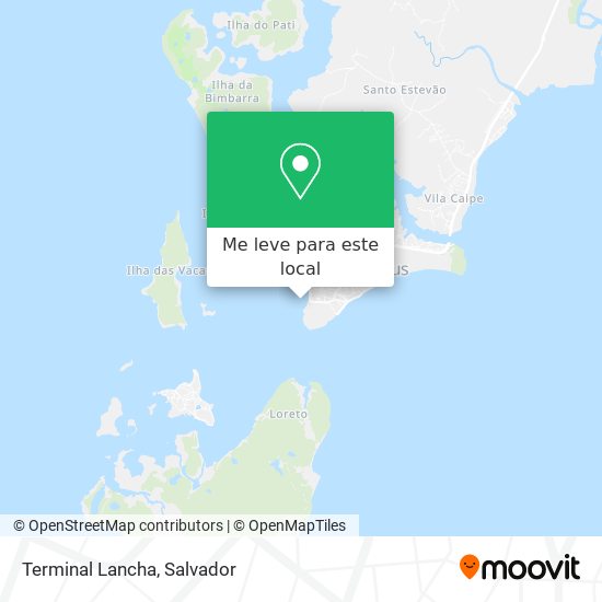 Terminal Lancha mapa