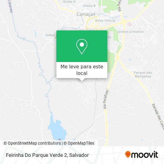 Feirinha Do Parque Verde 2 mapa