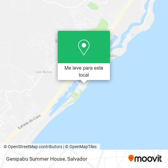 Genipabu Summer House mapa