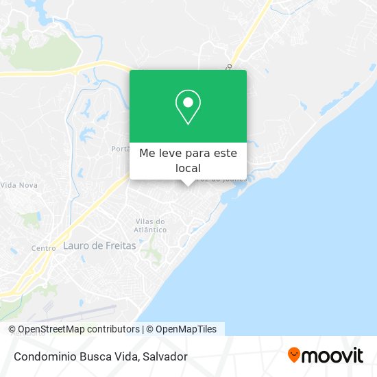 Condominio Busca Vida mapa