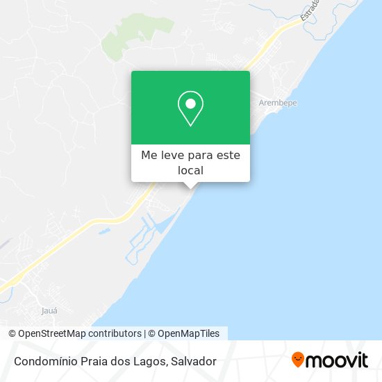 Condomínio Praia dos Lagos mapa