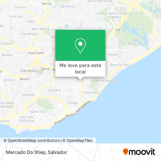 Mercado Do Stiep mapa