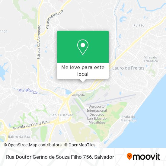Rua Doutor Gerino de Souza Filho 756 mapa