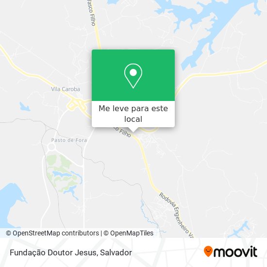 Fundação Doutor Jesus mapa