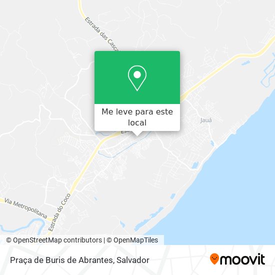 Praça de Buris de Abrantes mapa