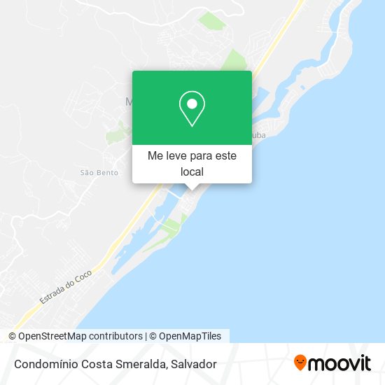 Condomínio Costa Smeralda mapa