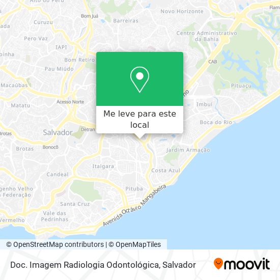 Doc. Imagem Radiologia Odontológica mapa
