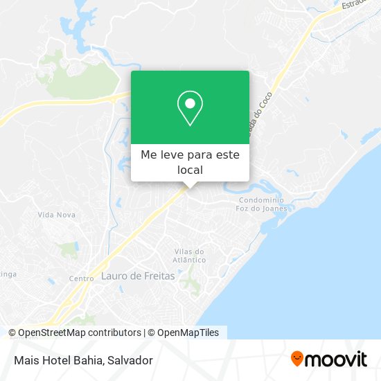 Mais Hotel Bahia mapa