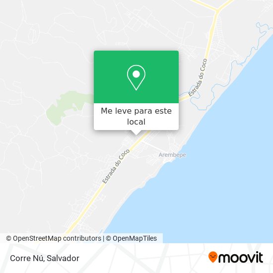 Corre Nú mapa