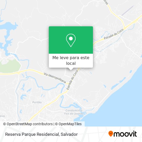 Reserva Parque Residencial mapa