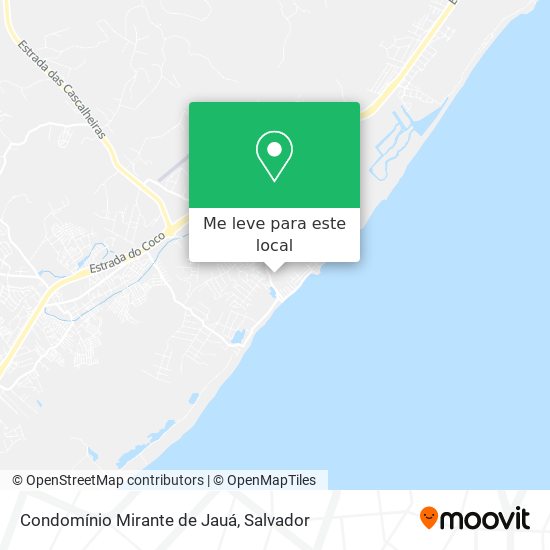 Condomínio Mirante de Jauá mapa
