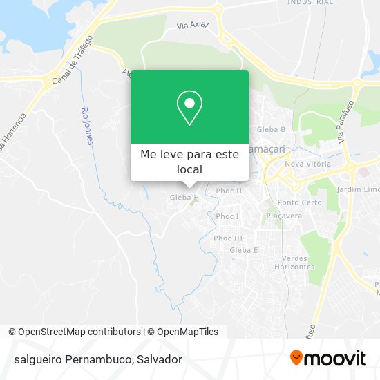 salgueiro Pernambuco mapa