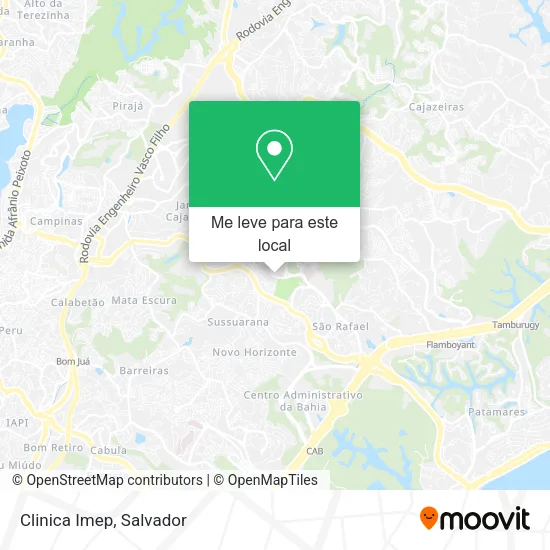 Clinica Imep mapa
