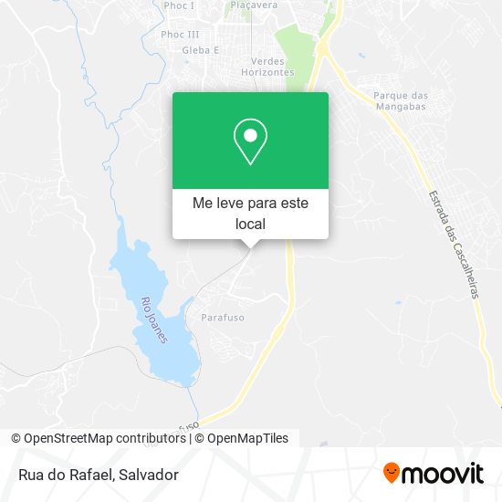 Rua do Rafael mapa