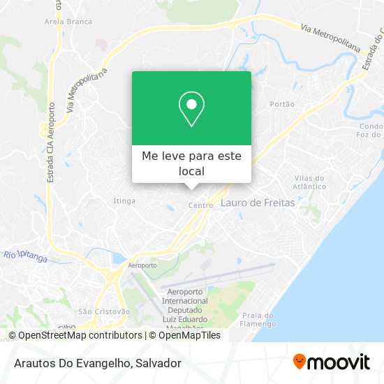 Arautos Do Evangelho mapa